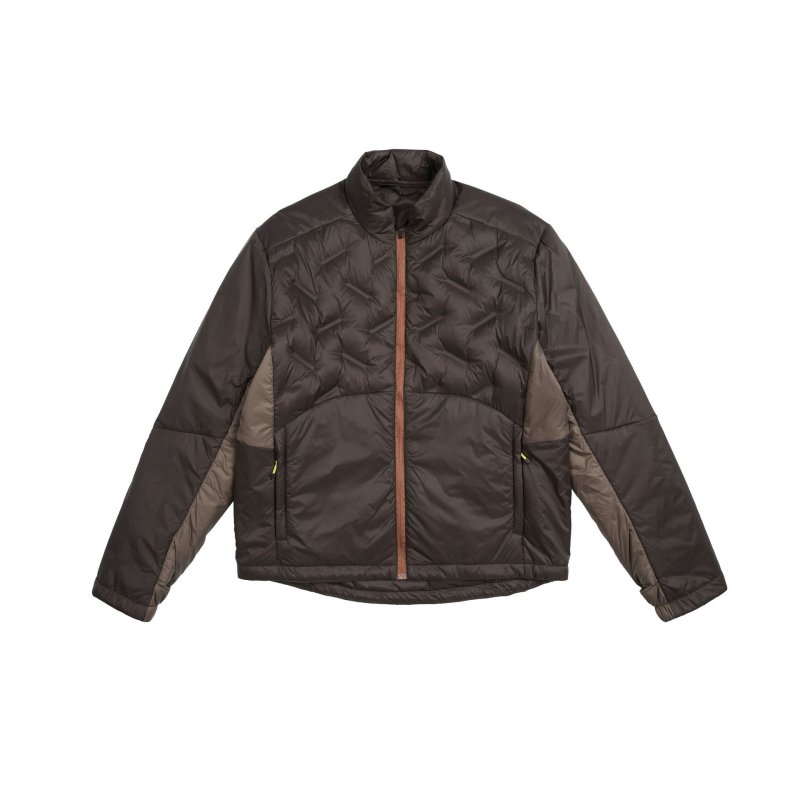 画像2: Unisex  Stand collar splicing quilted down jacket　ユニセックス 男女兼用 スタンドカラースプライシングキルティングダウン ジャケット ジャンパー  (2)