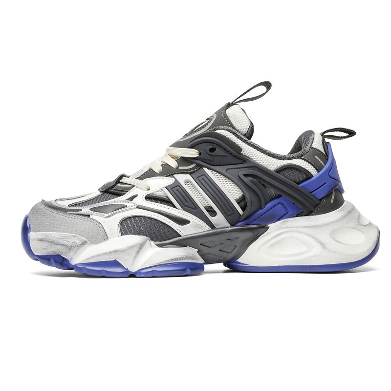 画像1: Unisex Runner Deluxe  Platform Lace-Up Sneakers　男女兼用 ユニセックス厚底ランナーデラックスレースアップ  スニーカー (1)