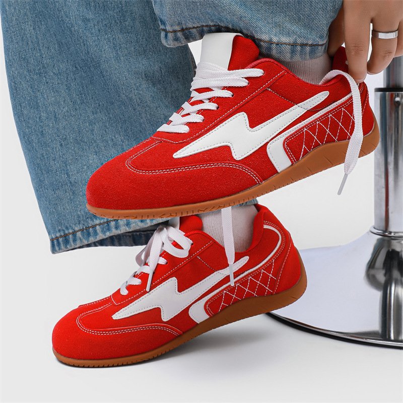 画像4: Unisex Leather lace-up Dexsan sneakers　男女兼用 ユニセックスレザーレースアップデクサン スニーカー (4)