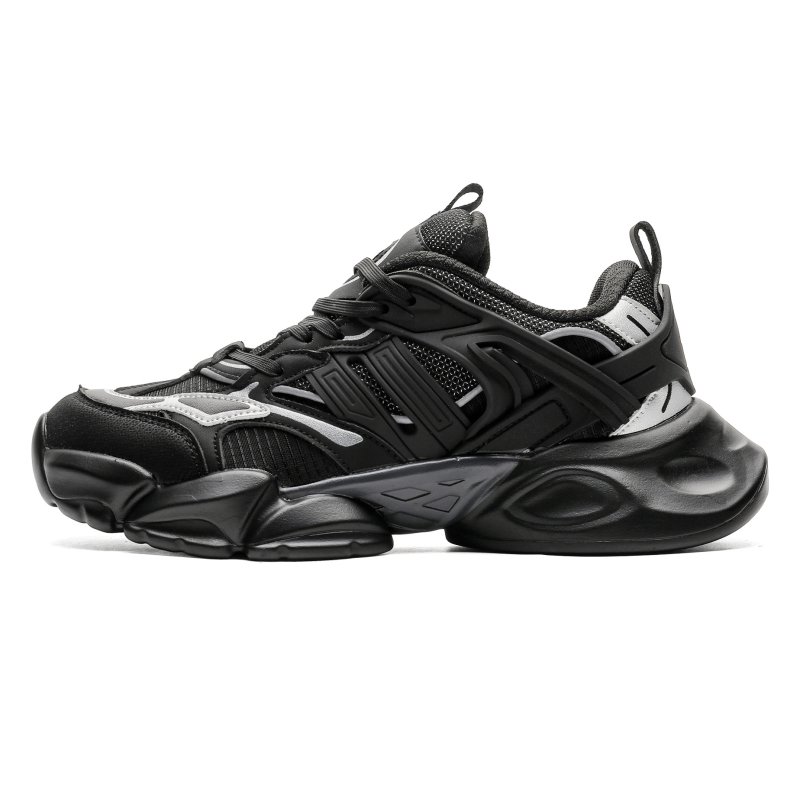 画像3: Unisex Runner Deluxe  Platform Lace-Up Sneakers　男女兼用 ユニセックス厚底ランナーデラックスレースアップ  スニーカー (3)