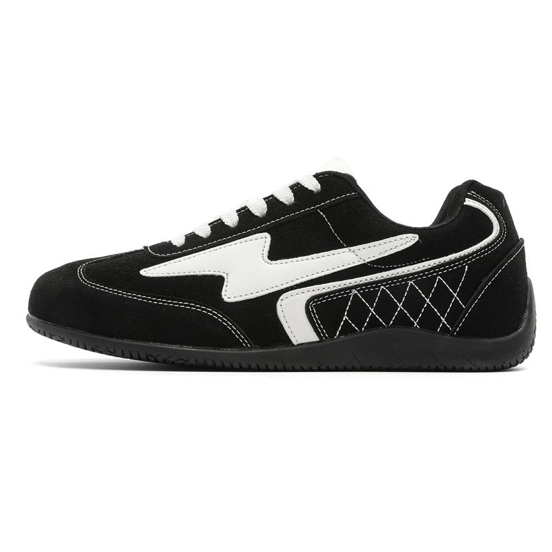 画像1: Unisex Leather lace-up Dexsan sneakers　男女兼用 ユニセックスレザーレースアップデクサン スニーカー (1)