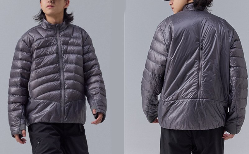 画像13: Unisex Lightweight quilted down outdoor jacket　ユニセックス 男女兼用 軽量キルティングダウン アウトドアジャケット ジャンパー  (13)