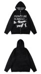 画像5: Unisex Dachshund Dog Knitted Zip-Up Hooded Cardigan Sweater ユニセックス男女兼用ダックスフンドドッグ編み込みジップアップフード付きカーディガンセーター (5)