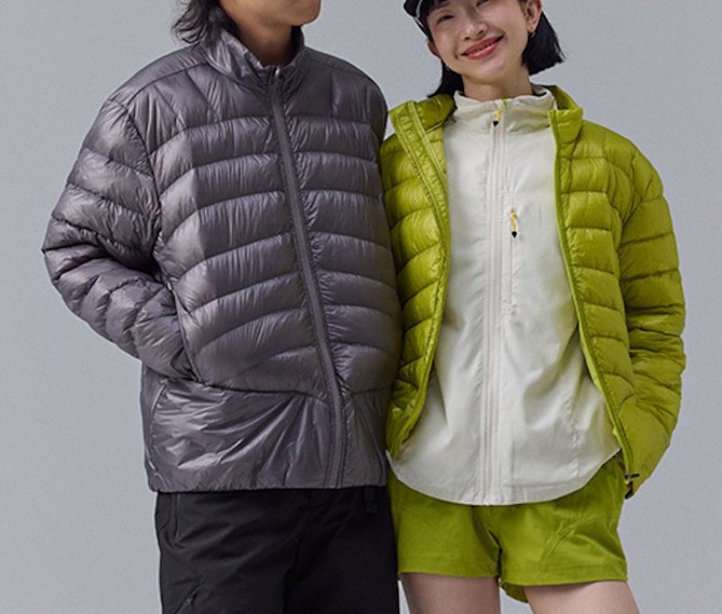 画像10: Unisex Lightweight quilted down outdoor jacket　ユニセックス 男女兼用 軽量キルティングダウン アウトドアジャケット ジャンパー  (10)