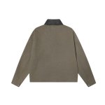 画像4: Grateful Dead Dancing Bear Embroidered Collar Leather Jacket　ユニセックス 男女兼用グレイトフルデッドダンシングベア刺繍襟レザージャケット (4)