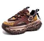 画像1: Unisex Thick-soled lace-up dad sneakers　男女兼用 ユニセックス厚底レースアップ ダッドスニーカー (1)