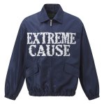 画像1: EXTREME CAUSE logo Swing Top Jacket　ユニセックス 男女兼用EXTREME CAUSEロゴスイングトップジャケットコート (1)