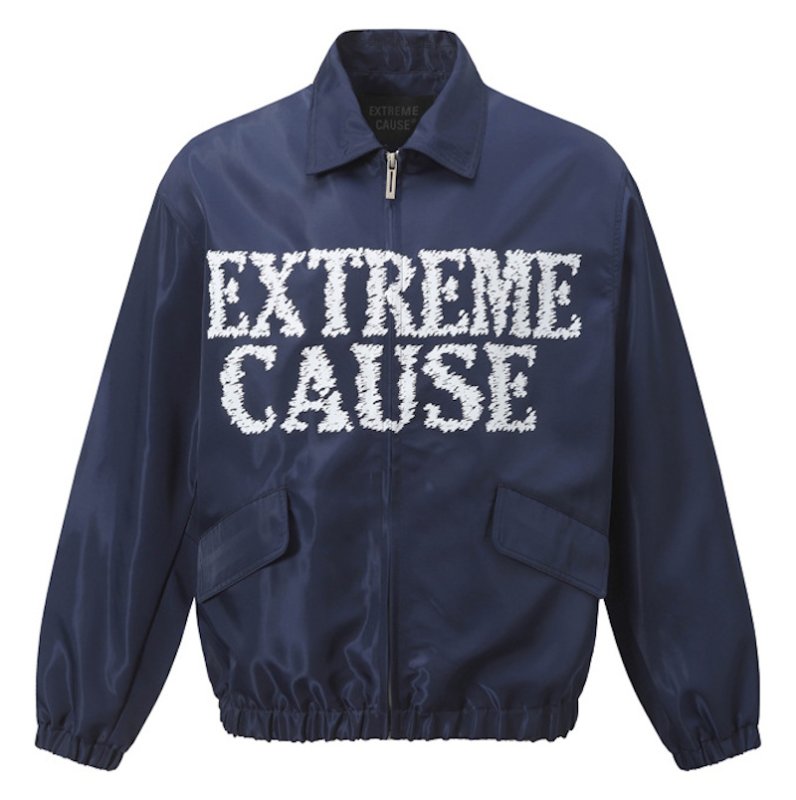 画像1: EXTREME CAUSE logo Swing Top Jacket　ユニセックス 男女兼用EXTREME CAUSEロゴスイングトップジャケットコート (1)
