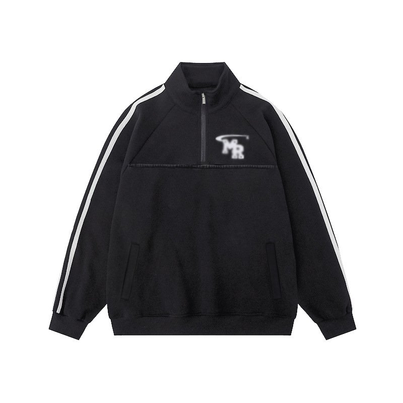 画像12: Unisex Men& Women MR 3Line Stand Collar Sweatsuit jacket and Pants Set  MR3ラインスタンドカラーハーフジップセットアップユニセックス男女兼用 ジャケット＆パンツセット (12)