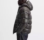 画像8: Unisex padded down hoodie jacket coat 　ユニセックス 男女兼用中綿ダウンフーディジャケットコート ジャンパー  (8)