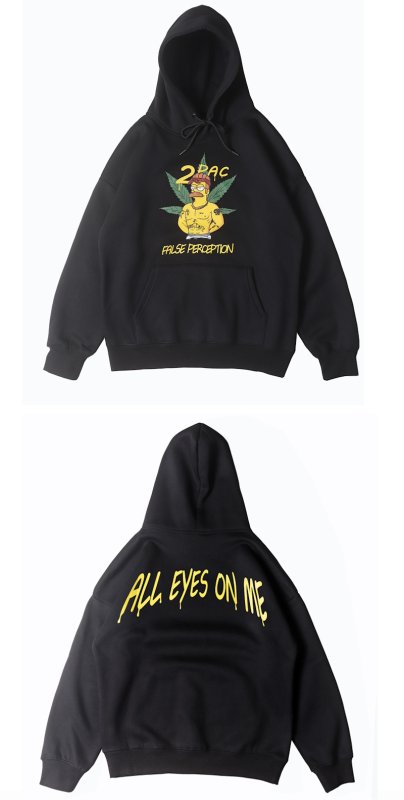 画像6: The Simpsons Macho Homer Simpson Print Hoodie ユニセックス男女兼用 シンプソンズマッチョホーマーシンプソプリントフーディ スウェット パーカートレーナー (6)