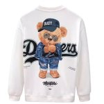 画像2: Enjoy Bear Print Sweatshirt Pullover　ユニセックス男女兼用 エンジョイベア熊スウェットトレーナー  (2)