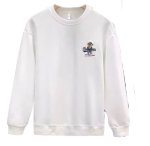 画像4: Enjoy Bear Print Sweatshirt Pullover　ユニセックス男女兼用 エンジョイベア熊スウェットトレーナー  (4)