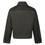 画像2: Unisex Retro Original Denim Short Jacket  Blouson　ユニセックス 男女兼用ベーシックレトロ調ショートデニムジャケット ブルゾン (2)
