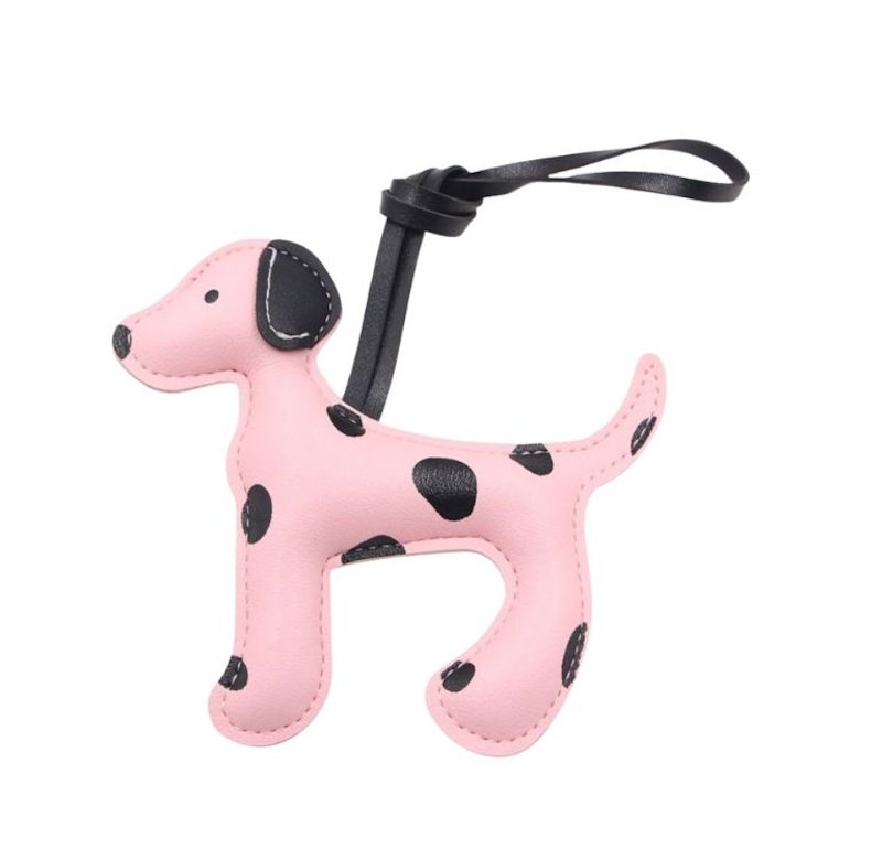 画像7: Dalmatian Leather Strap Bag Charm Fashion Accessory  　ダルメシアンレザーストラップバッグチャームキーホルダーファッションチャーム (7)
