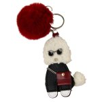画像1: Teddy Rabbit & Sunglasses Strap Bag Charm  Fashion Accessory  　テディウサギ＆サングラスストラップバッグチャームキーホルダーファッションチャーム (1)