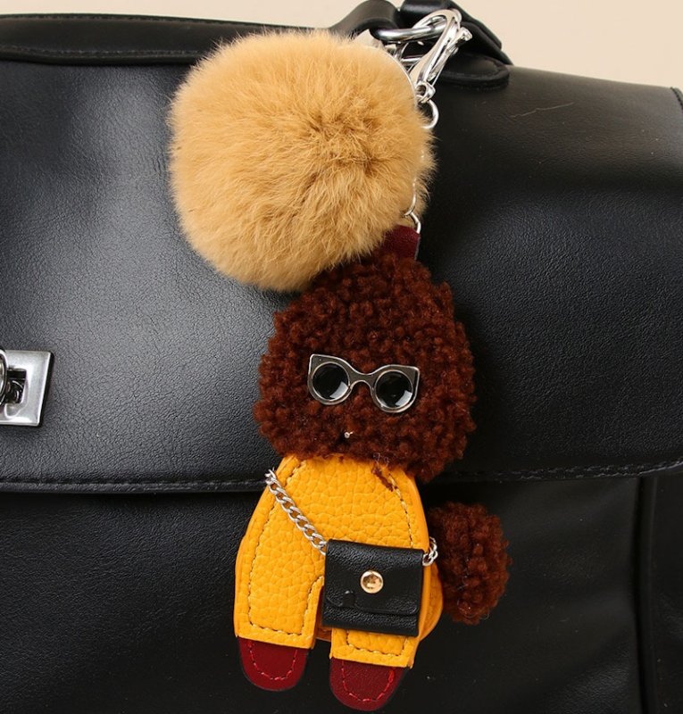 画像5: Teddy Rabbit & Sunglasses Strap Bag Charm  Fashion Accessory  　テディウサギ＆サングラスストラップバッグチャームキーホルダーファッションチャーム (5)