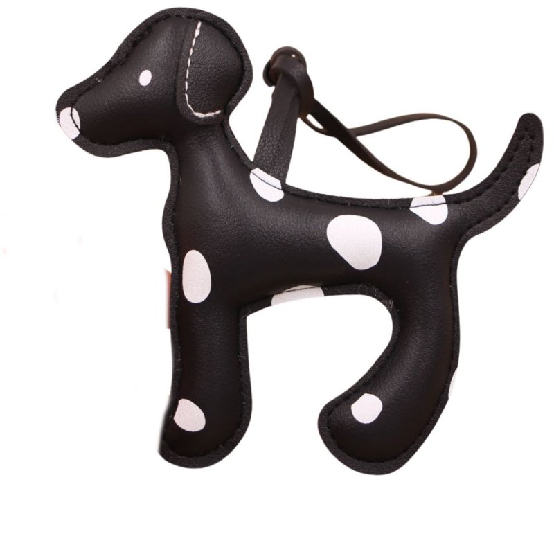画像2: Dalmatian Leather Strap Bag Charm Fashion Accessory  　ダルメシアンレザーストラップバッグチャームキーホルダーファッションチャーム (2)