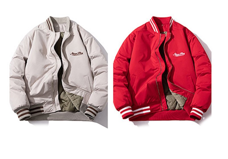 画像8: NASA STAR embroidered MA-1 stadium jacket blouson   ユニセックス男女兼用 NASASTARナサスター刺繍MAー1 スタジャン ジャケットブルゾン (8)