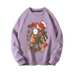 画像4: KAWS SESAME STREET Unisex Sweat Shirts Pullover ユニセックス 男女兼用 カウズ セサミストリート プリント スウェット トレーナー プルオーバー (4)