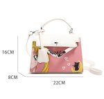 画像11: Sailor Moon Print Leather Small Tote Shoulder Crossbody Bag  美少女戦士ポッププリントレザーミニスモールトートショルダークロスボディバッグ (11)