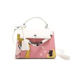 画像3: Sailor Moon Print Leather Small Tote Shoulder Crossbody Bag  美少女戦士ポッププリントレザーミニスモールトートショルダークロスボディバッグ (3)