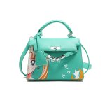 画像7: Sailor Moon Print Leather Small Tote Shoulder Crossbody Bag  美少女戦士ポッププリントレザーミニスモールトートショルダークロスボディバッグ (7)