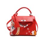 画像5: Sailor Moon Print Leather Small Tote Shoulder Crossbody Bag  美少女戦士ポッププリントレザーミニスモールトートショルダークロスボディバッグ (5)
