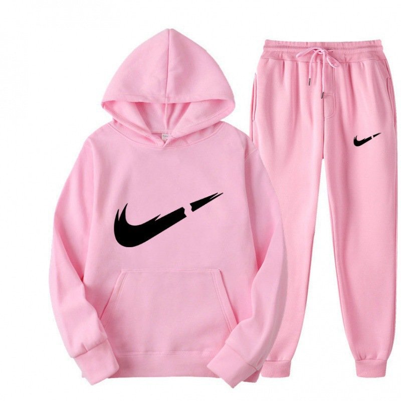 画像12: Broken Swoosh Sweatsuit Set Sweatshirt & Pants　ユニセックス男女兼用 ブロークンスウォッシュフーディスウェットセットアップ スウェット＆パンツ (12)
