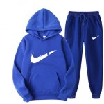 画像6: Broken Swoosh Sweatsuit Set Sweatshirt & Pants　ユニセックス男女兼用 ブロークンスウォッシュフーディスウェットセットアップ スウェット＆パンツ (6)
