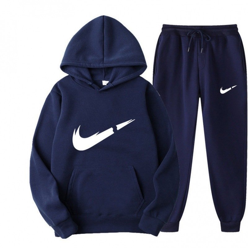 画像9: Broken Swoosh Sweatsuit Set Sweatshirt & Pants　ユニセックス男女兼用 ブロークンスウォッシュフーディスウェットセットアップ スウェット＆パンツ (9)