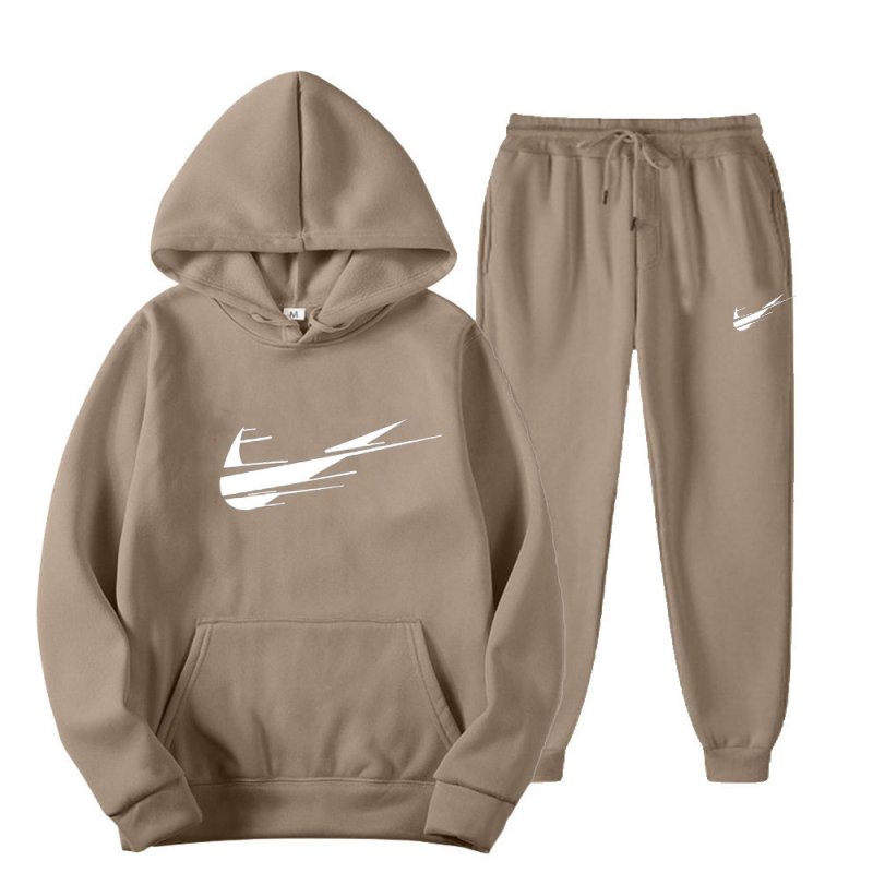 画像5: Broken Swoosh Sweatsuit Set Sweatshirt & Pants　ユニセックス男女兼用 ブロークンスウォッシュフーディスウェットセットアップ スウェット＆パンツ (5)