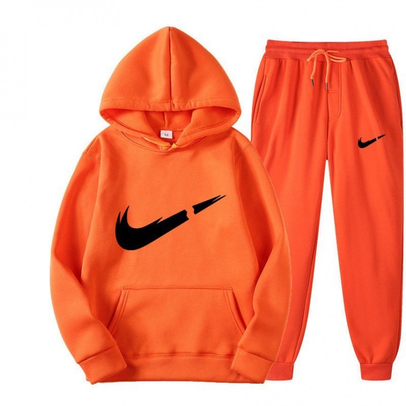 画像14: Broken Swoosh Sweatsuit Set Sweatshirt & Pants　ユニセックス男女兼用 ブロークンスウォッシュフーディスウェットセットアップ スウェット＆パンツ (14)