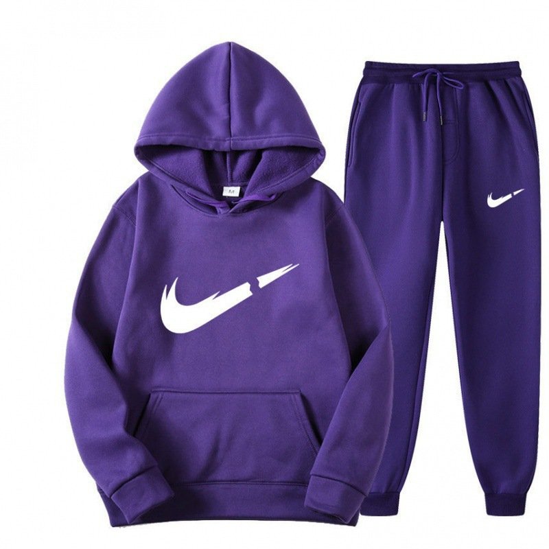 画像10: Broken Swoosh Sweatsuit Set Sweatshirt & Pants　ユニセックス男女兼用 ブロークンスウォッシュフーディスウェットセットアップ スウェット＆パンツ (10)