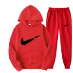 画像15: Broken Swoosh Sweatsuit Set Sweatshirt & Pants　ユニセックス男女兼用 ブロークンスウォッシュフーディスウェットセットアップ スウェット＆パンツ (15)