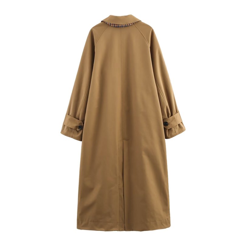 画像5: Gun club check reversible long lapel style long coat　ガンクラブチェックリバーシブルロングコートジャケット (5)