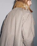 画像7: Gun club check reversible long lapel style long coat　ガンクラブチェックリバーシブルロングコートジャケット (7)