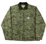 画像1: Camouflage Detroit Zip-Up Work Jacket　ユニセックス 男女兼用 迷彩カモフラージュジップアップデトロイトジャケットGジャン (1)