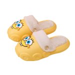 画像1: Spongebob & Patrick Fur Non-Slip Sandal Slippers shoes   ユニセックス男女兼用スポンジボブ＆パトリックファー滑り止め付きサンダルスリッパシューズ (1)