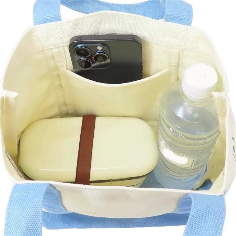 画像4: Snoopy & Woodstock embroidered tote shoulder bag　スヌーピー＆ウッドストック刺繍トートショルダーバッグ (4)