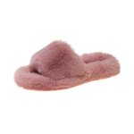 画像4: Unisex Faux sheep fur sandal slippers slide 男女兼用 キッズサイズあり フェイクムートン シープスキンファー エコファー モコモコ サンダル スリッパ  (4)
