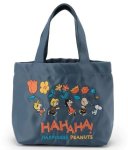画像3: Snoopy & Friends Embroidered Tote Shoulder Bag　スヌーピー＆フレンド刺繍トートショルダーショッピングエコバッグ (3)