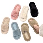 画像7: Unisex Faux sheep fur sandal slippers slide 男女兼用 キッズサイズあり フェイクムートン シープスキンファー エコファー モコモコ サンダル スリッパ  (7)