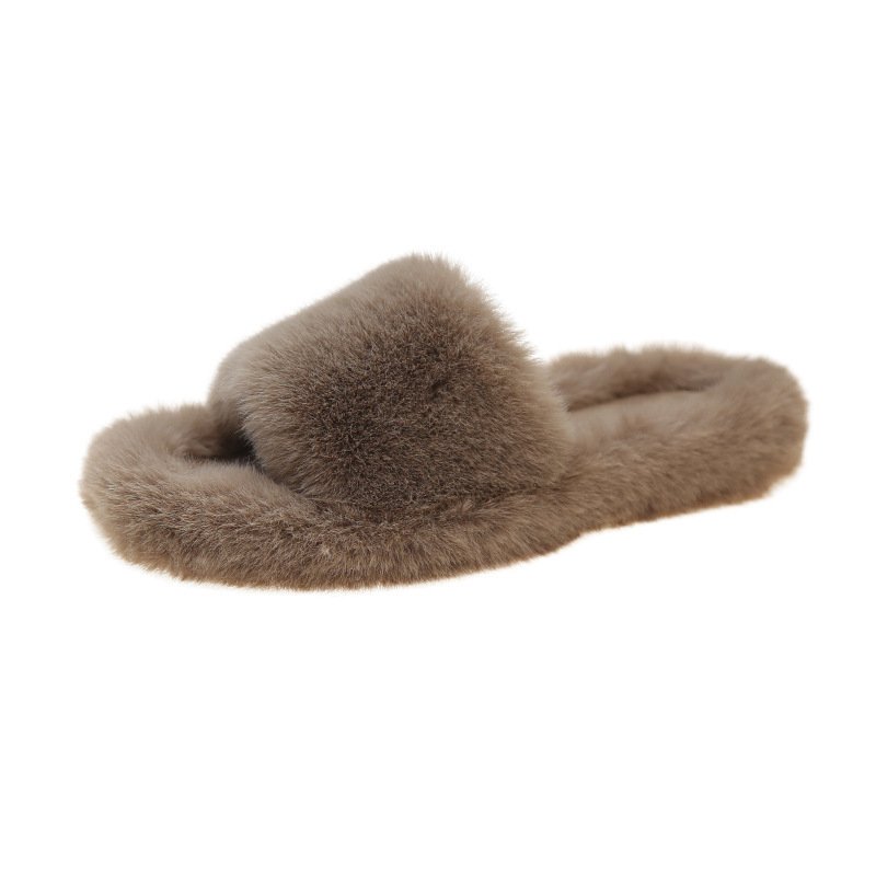 画像6: Unisex Faux sheep fur sandal slippers slide 男女兼用 キッズサイズあり フェイクムートン シープスキンファー エコファー モコモコ サンダル スリッパ  (6)