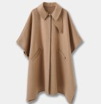 画像5: Long double-sided wool long coat　ダブルサイドウールロングコートジャケットマント (5)