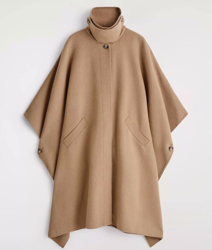 画像14: Long double-sided wool long coat　ダブルサイドウールロングコートジャケットマント (14)