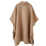 画像3: Long double-sided wool long coat　ダブルサイドウールロングコートジャケットマント (3)