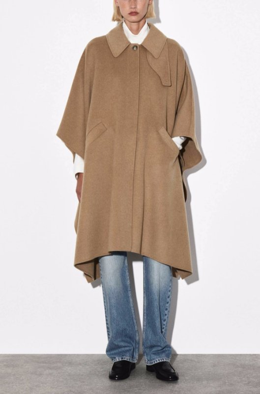 画像6: Long double-sided wool long coat　ダブルサイドウールロングコートジャケットマント (6)