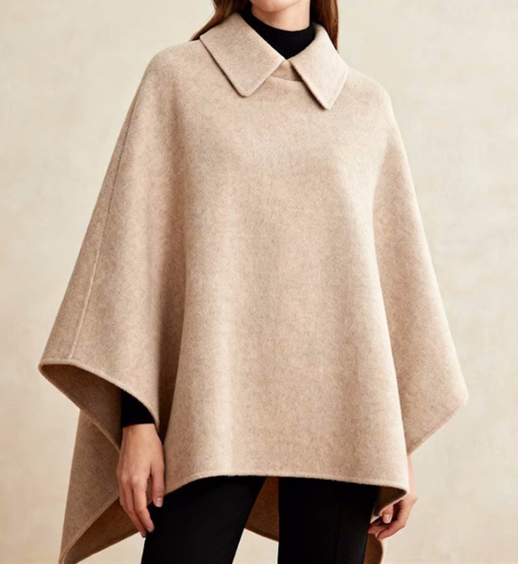 画像10: Wool cloak cape coat　ウールケープマントコートジャケット (10)