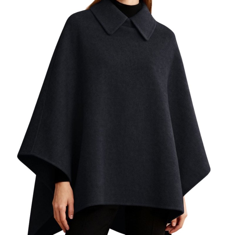 画像2: Wool cloak cape coat　ウールケープマントコートジャケット (2)